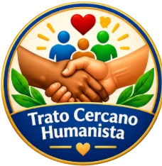 Sello oficial de Trato Cercano Humanista - EROS