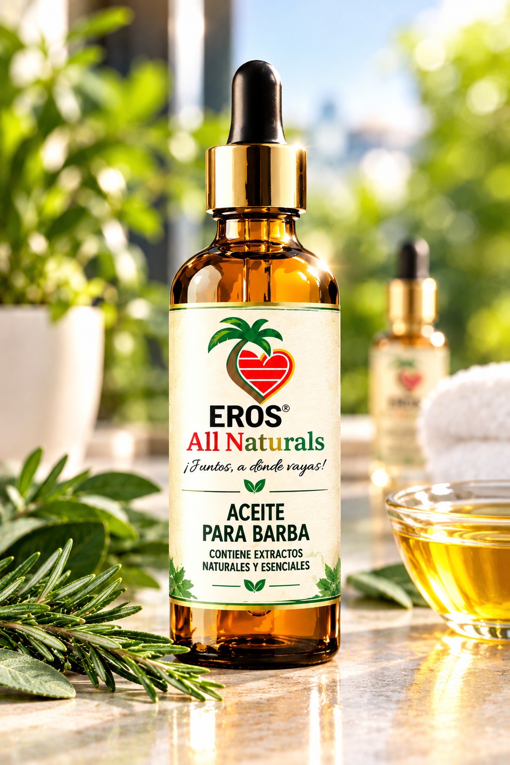 Aceite para Barba Gotero